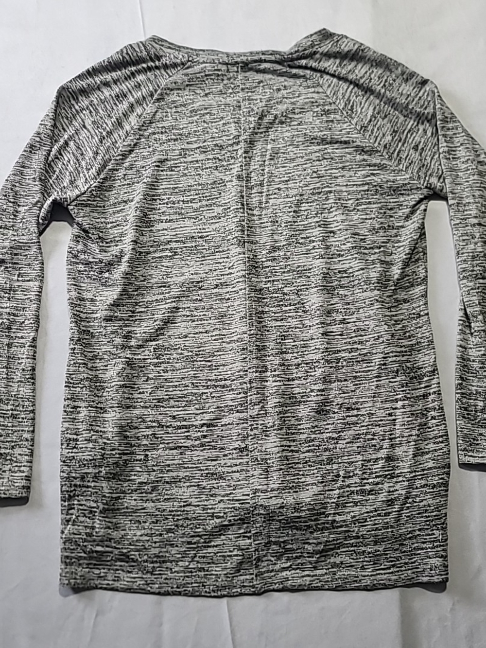 OLD NAVY Womens Loose Fit Sheer Pullover Lightweight Gray Heather sz Large L